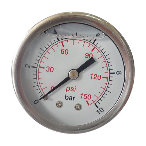 Pressure gauges with glycerine 6 BAR